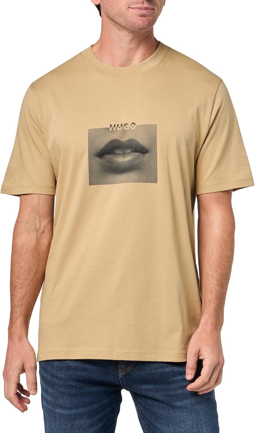 Hugo Mens Graphic Logo T-Shirt