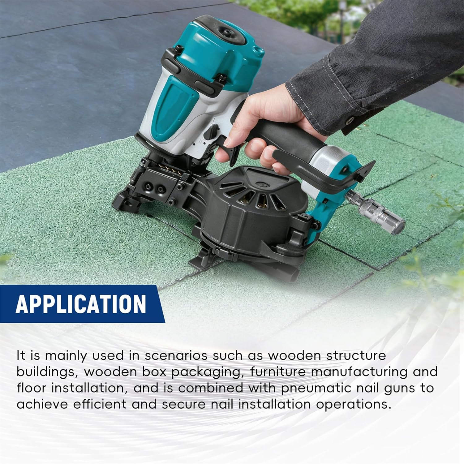 3600 Count Stainless Steel Siding Nails 15-Degree Collated Wire Coil 1-1/4 Inch, 0.09 Inch Ring Shank Siding Nails