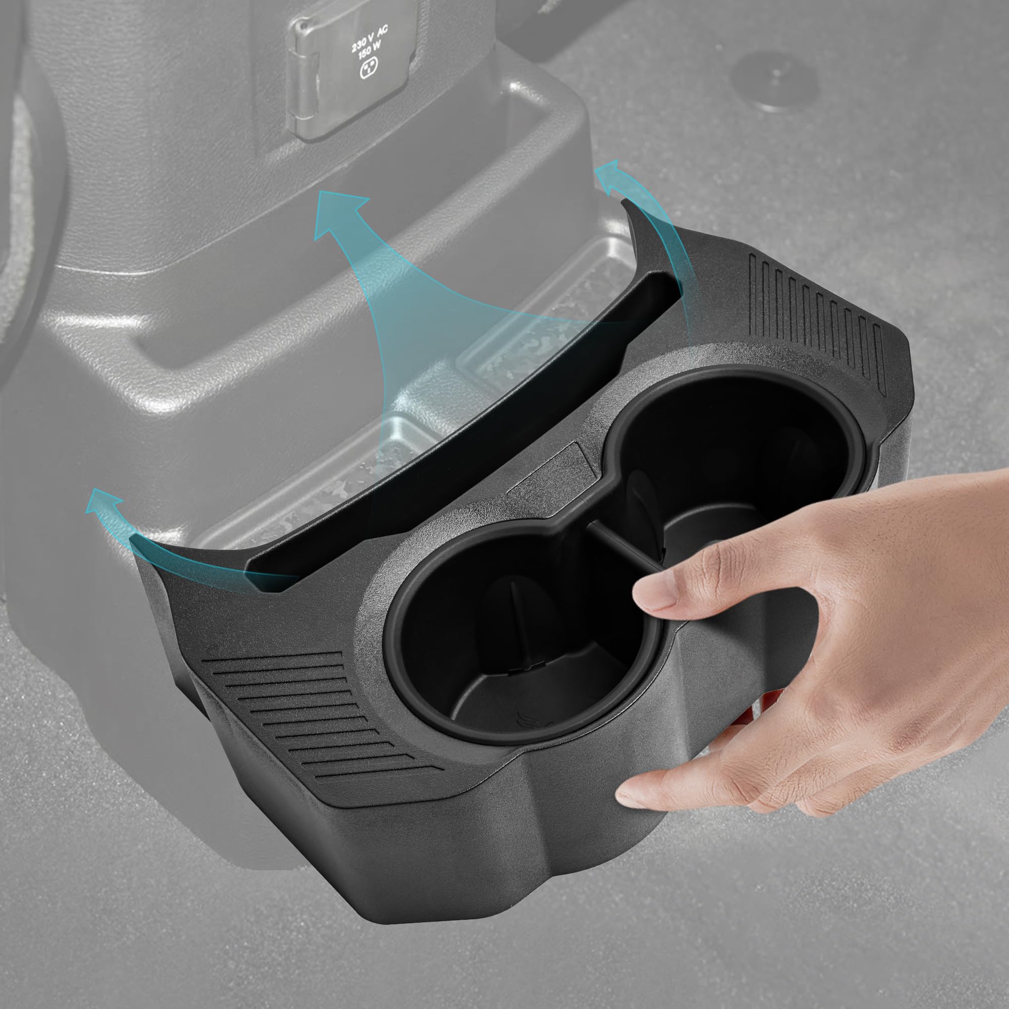 Maiker 2 Pack Cup Holder For Jeep Wrangler JL Gladiator JT Right & Lef