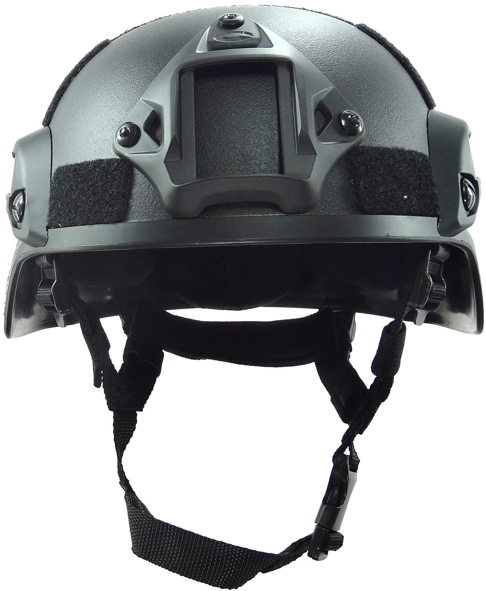 Haoyk mich 2000 Style Tactical Airsoft Paintball casco con Nvg Mount e sponda per airsoft paintball, Black
