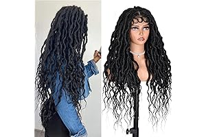 ANNISOUL Faux Locs Wigs for Black Women