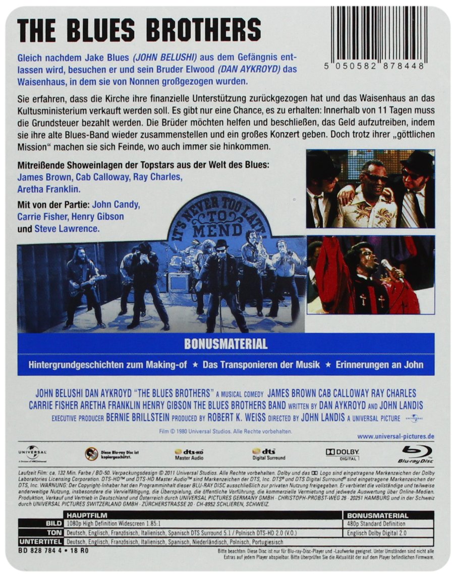 Blues Brothers - Steelbook