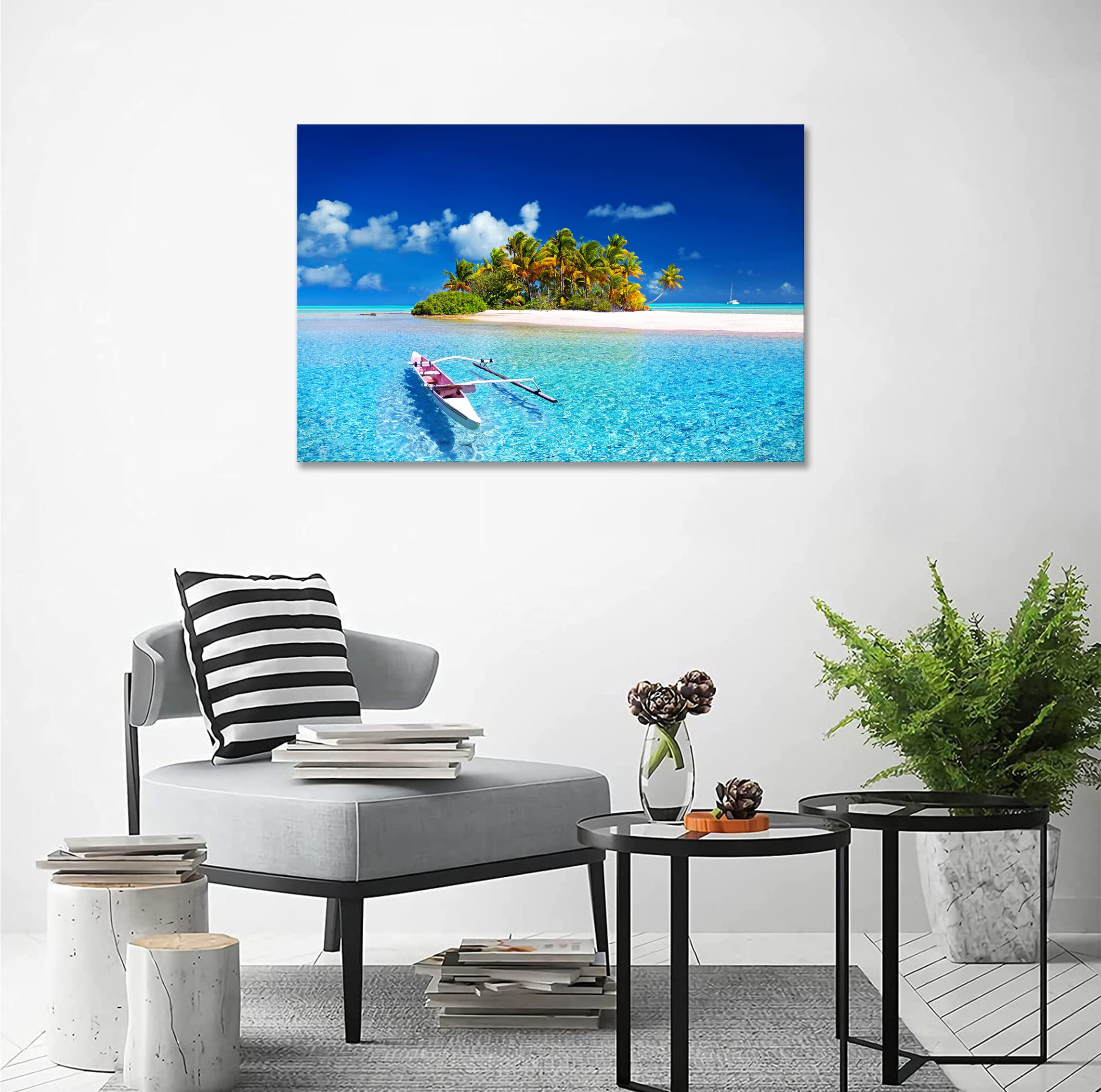 Amazon.co.jp: アートパネル 海 自然風景 ポスター 海絵 日の出 絵画