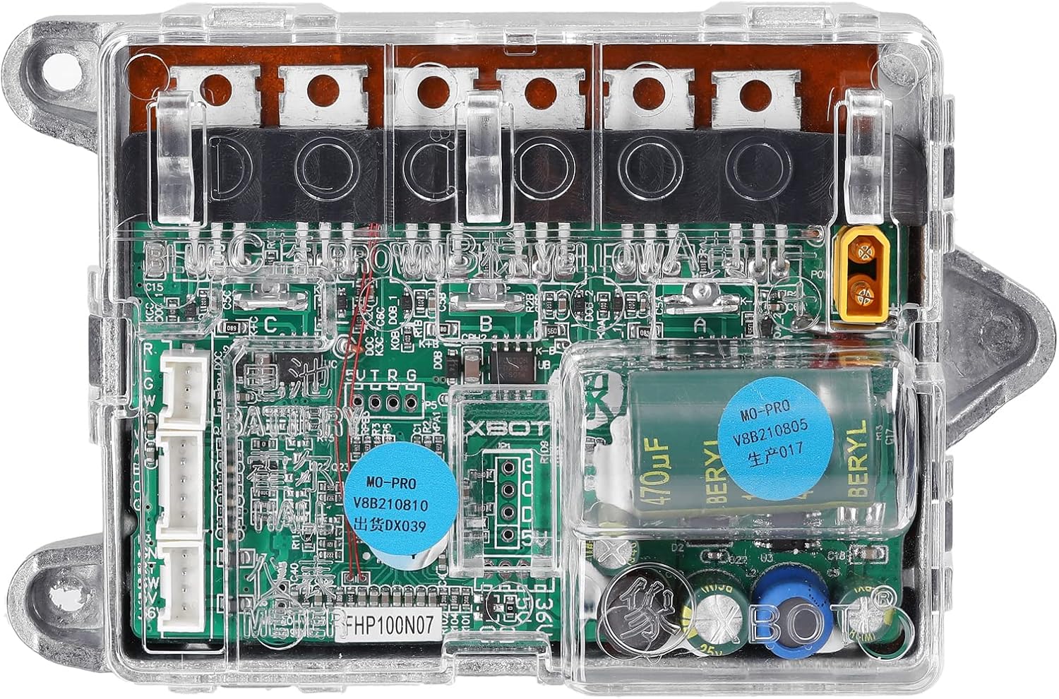 Electric Scooter Motherboard Controller BT Digital Display with Accelerator Front and Rear Light Compatible with M365/PRO Electric Scooters