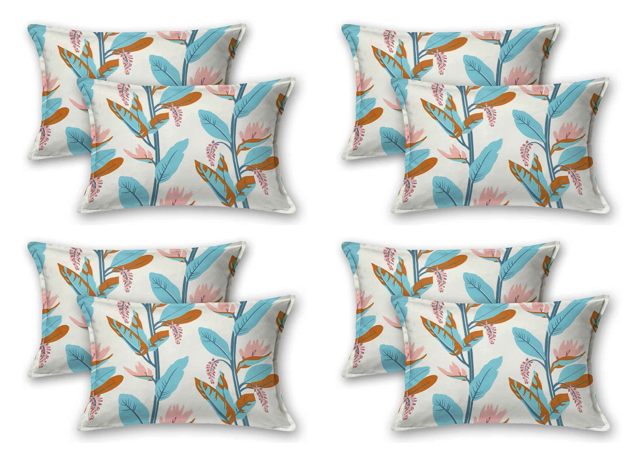 THE HOME STYLE Super Soft Glace Cotton Standard Size Printed Pillow Covers ll Pillow Cases ll Set of 8 Piece- 18" x 28" Inches (Standard (18" x 28" Inches), Persian Green) (B0B3N2YSHR) Amazon Price History, Amazon Price Tracker