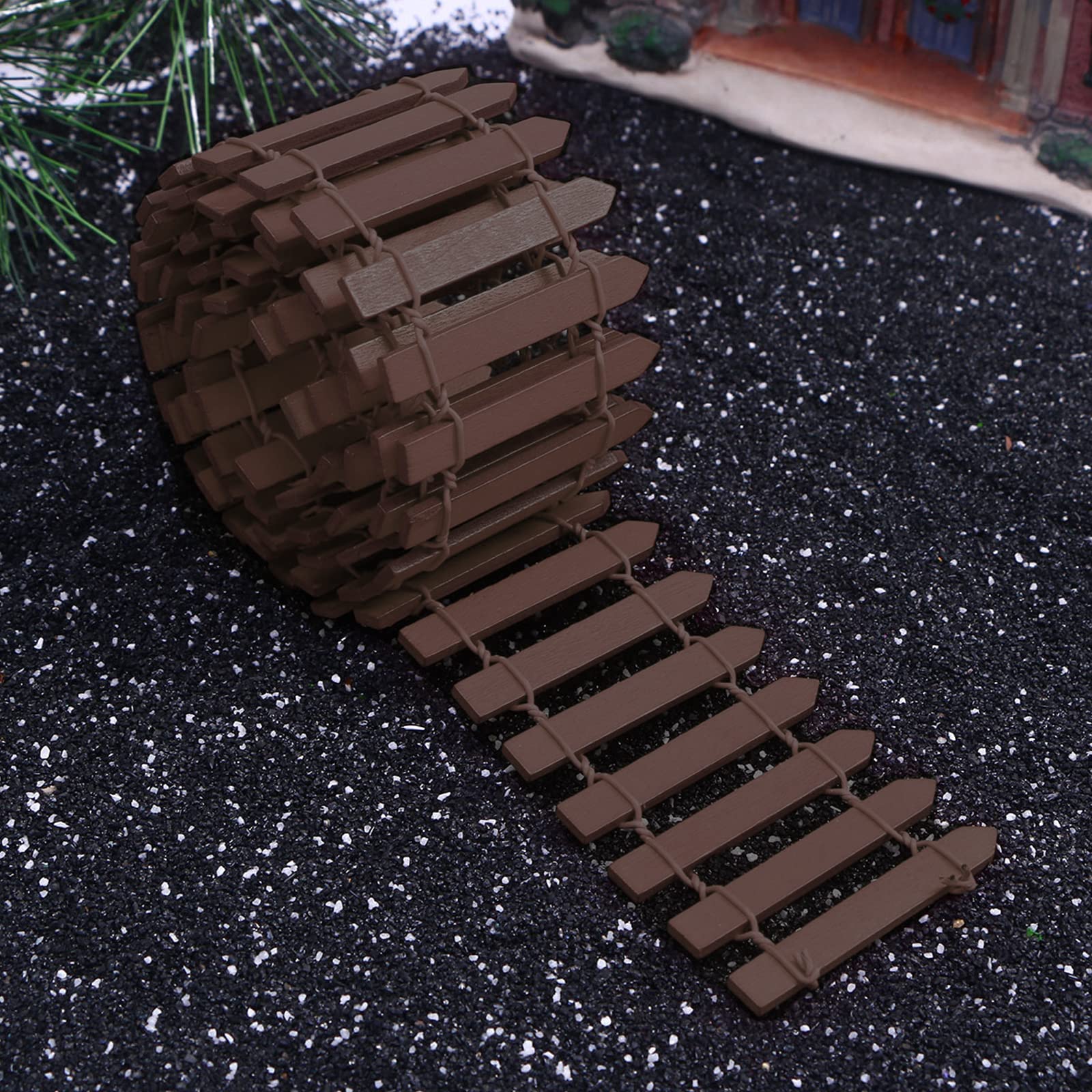 Clôture Jardin Extérieur,Clôture De Jardin Rétractable En Bois De 50CM