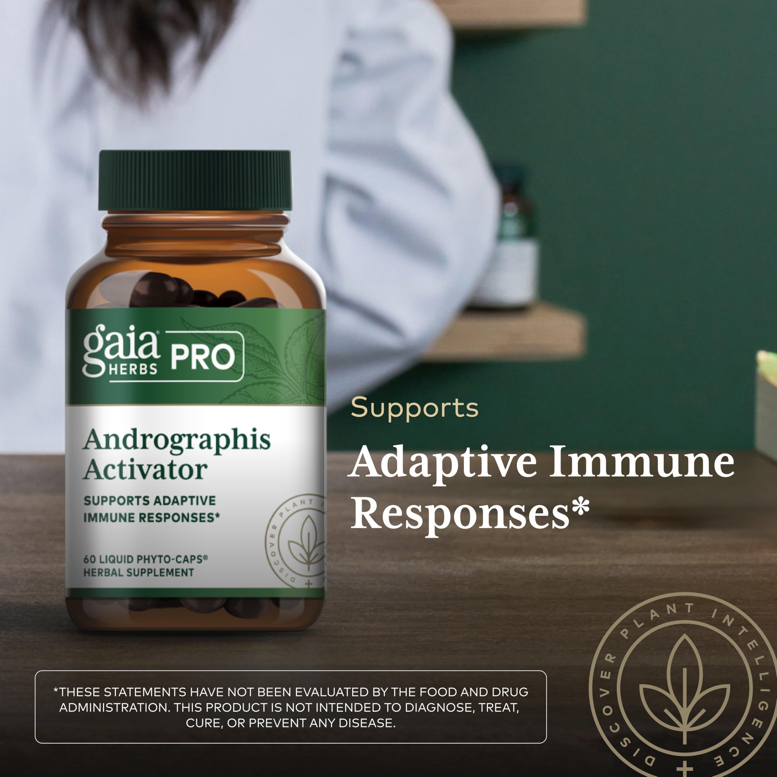 Gaia Herbs PRO Andrographis Activator, Immune Support, 60 Capsules — Amazon image 5