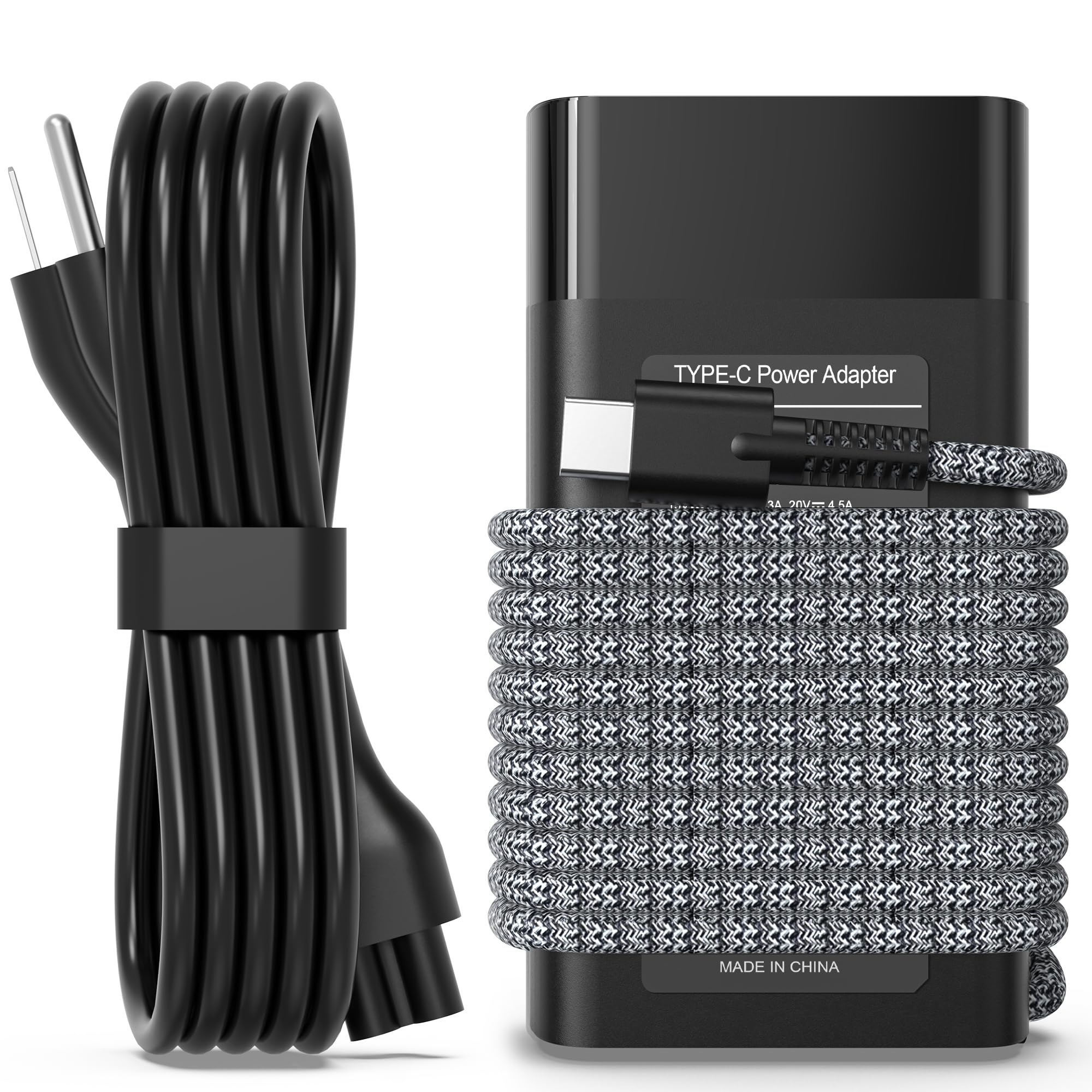 WZXHU 90W USB-C Laptop Power Adapter Compatible with HP Spectre x360 904144-850 904082-003 adp-90fe 2ln85aa Elitebook x360 1040 G5 1040 G4 Type C Ac