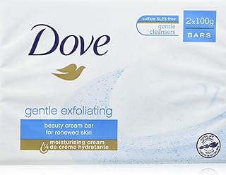 Dove Soap Bar 2x100G (6, Gentle Exfoliating)
