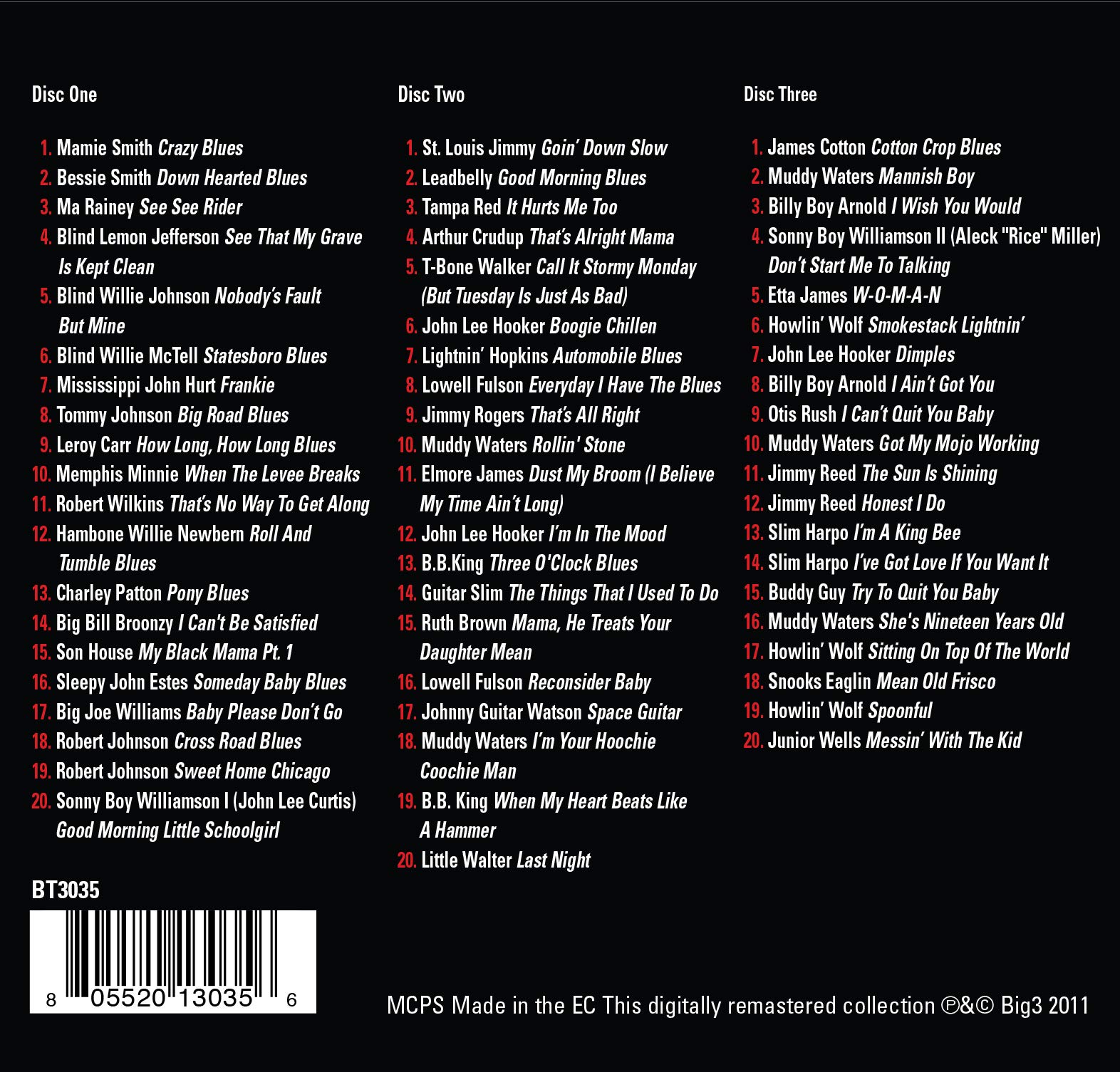 The Blues: The Absolutely Essential Collection