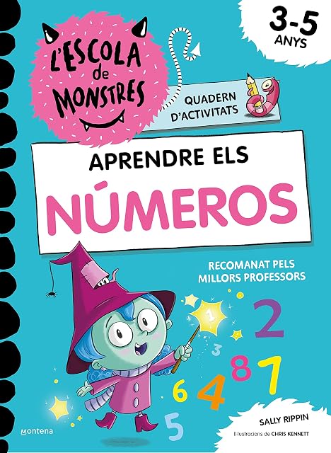 Portada de Aprendre a Llegir a L Escola de Monstres - Aprendre els Numeros a L Es