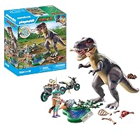 PLAYMOBIL Dinos 71524 sulle Tracce del T-Rex, emozionante Ricerca del Tyrannosaurus Rex