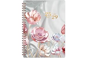 5 Year Calendar: 2021-2025 Spiral Monthly Planner