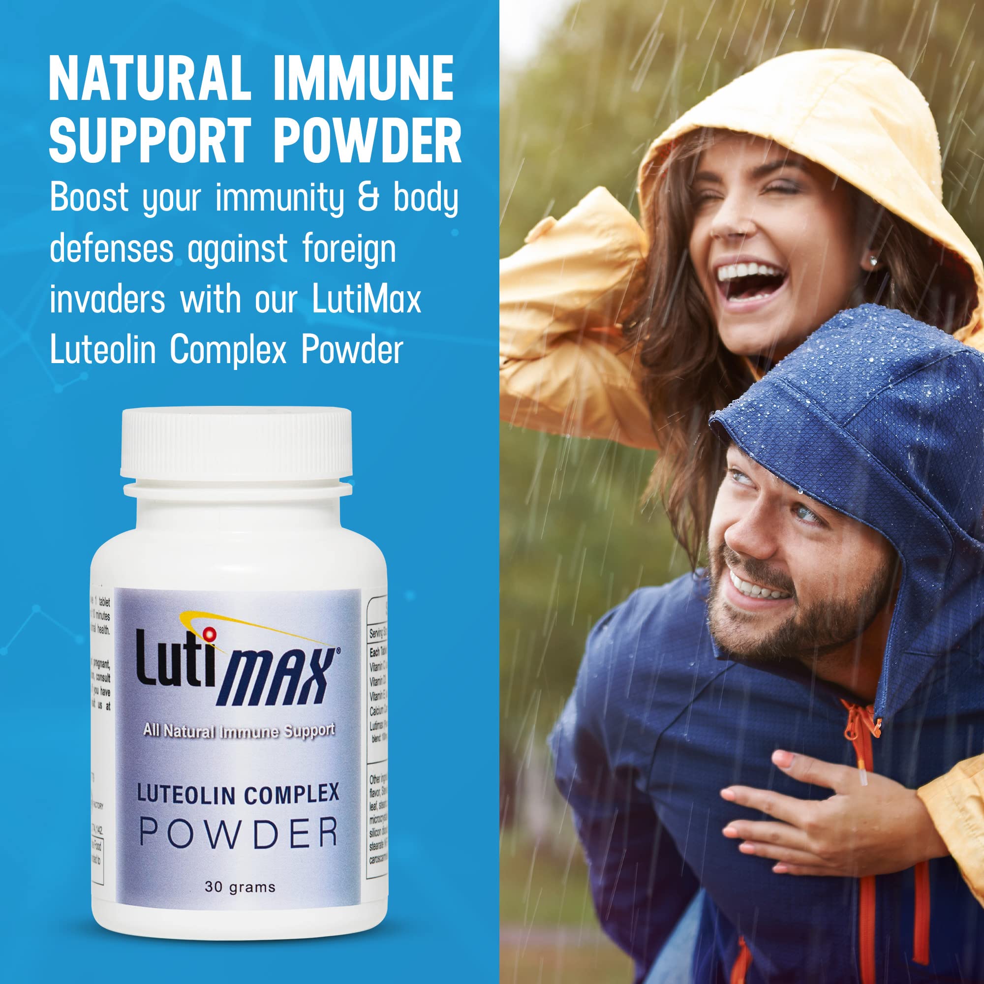Buy LutiMax Luteolin Complex Powder w/ Rutin 30 gm 100 Servings