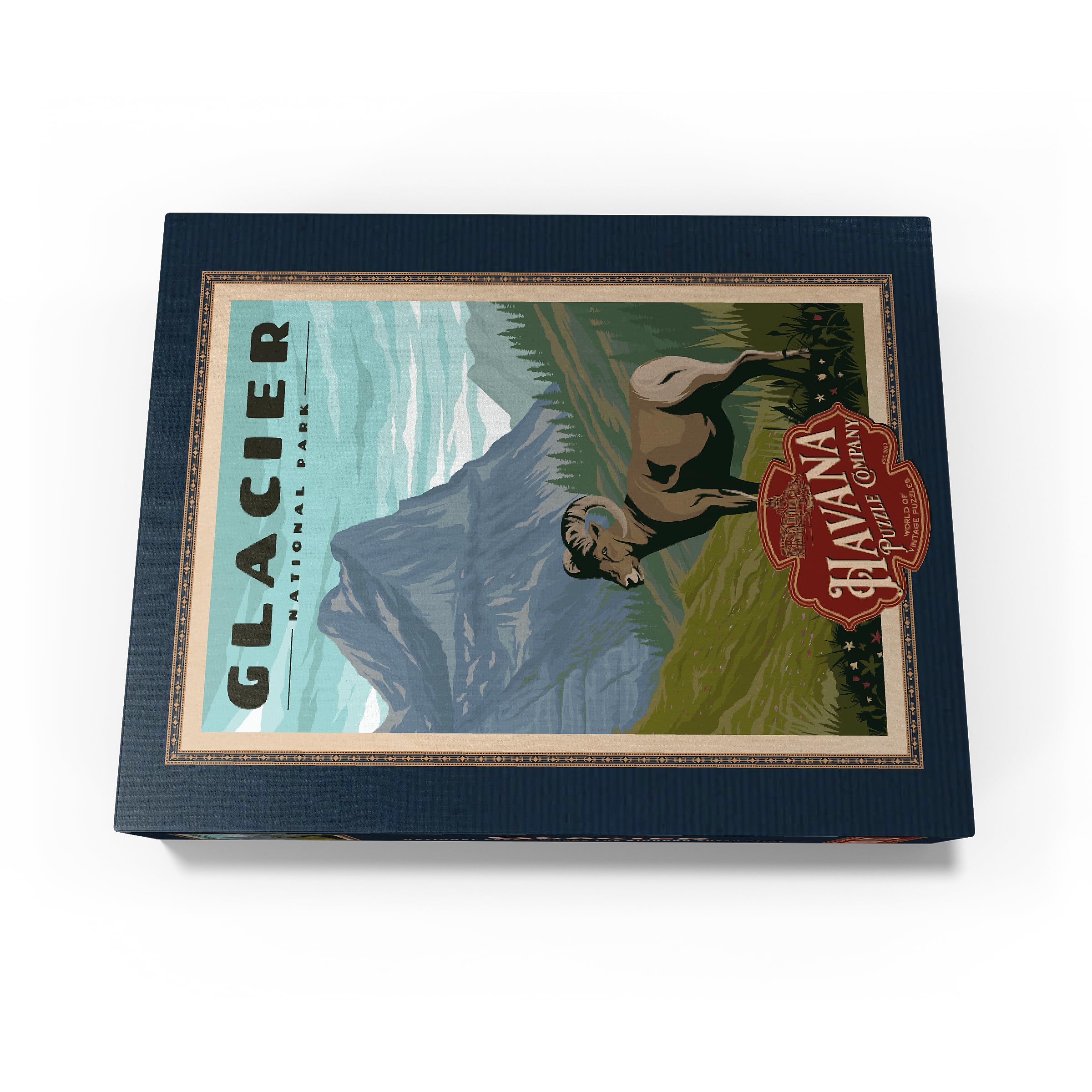 MyPuzzle Bryce Canyon National Park - Pillars Of Stone, Vintage Travel Poster...