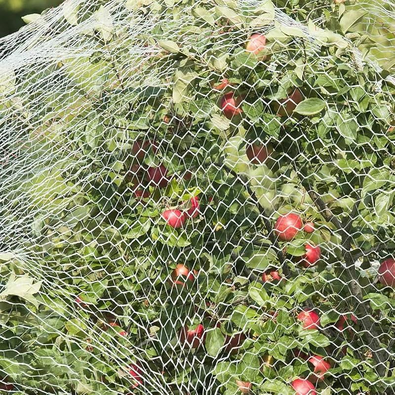 OAK Macskavédő Háló Erkélyre és Ablakra 15x15m - Sárga Biztonsági Háló Fúrás Nélkül, Erős Nejlon, Madárvédő Háló, Kerti Tóháló
