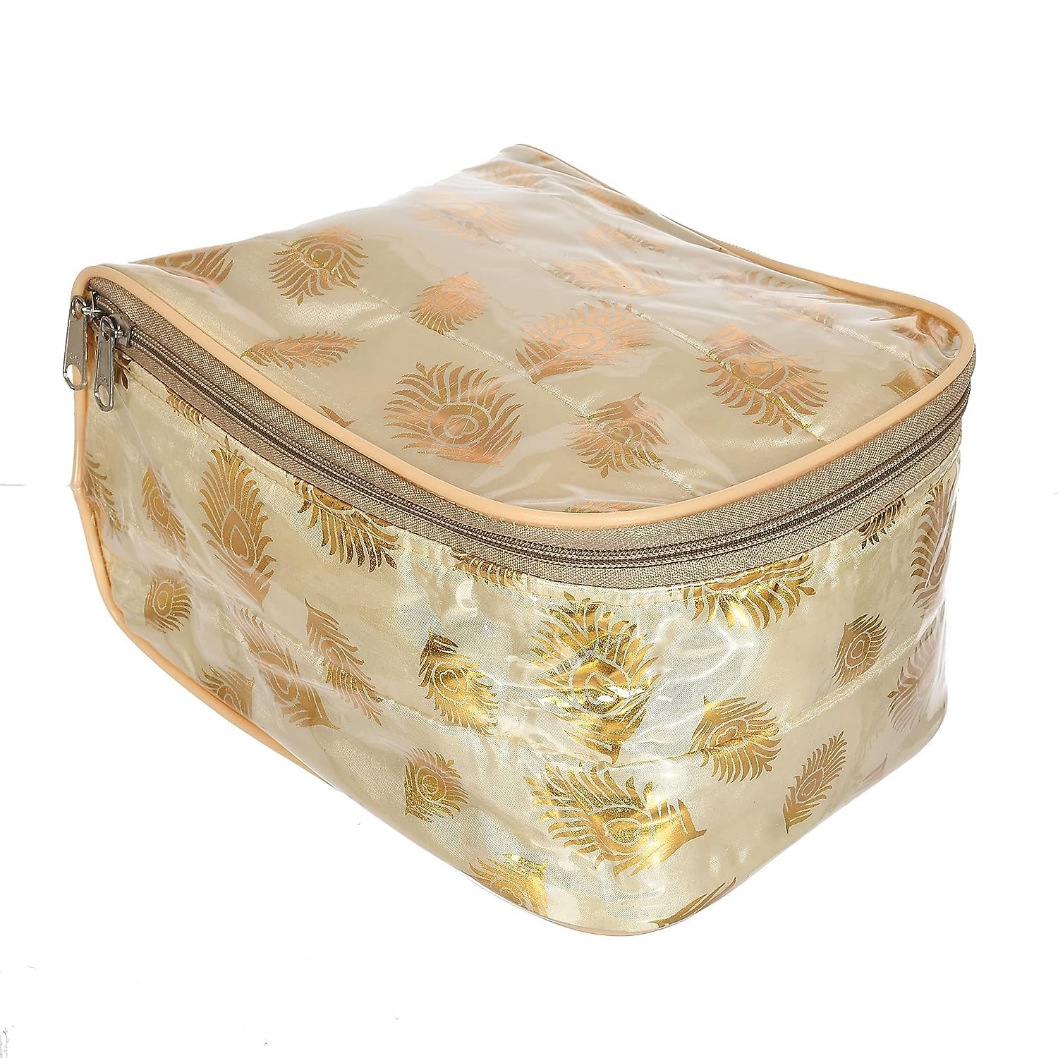 Boîte à bijoux anti-rayures dorée pour stopper la perte de vos bagues