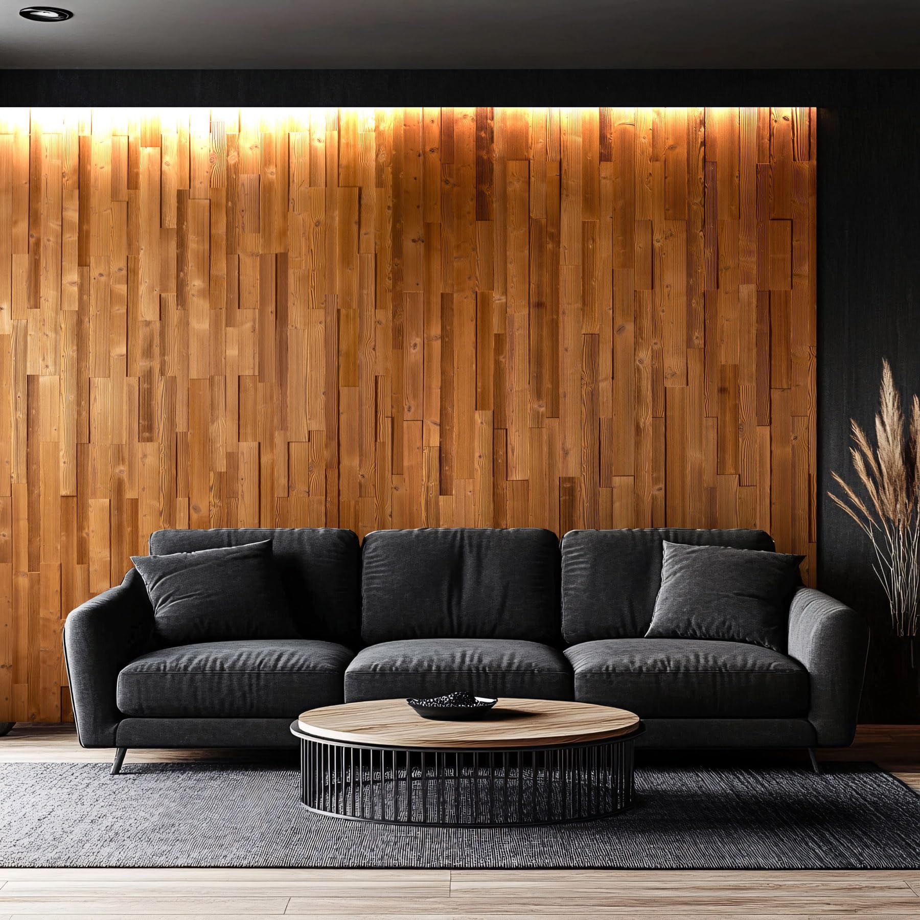 Houten wandbekleding | Van de Kamp Woninginrichting