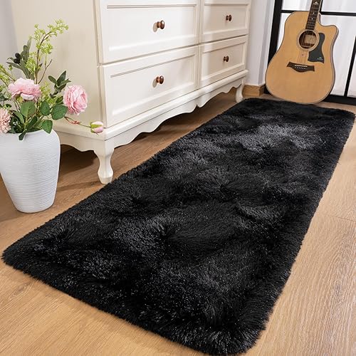 Vista 72 de Pacapet Alfombras esponjosas, alfombras peludas de felpa beige para sala de estar, dormitorio, alfombra mullida para habitación de los niños