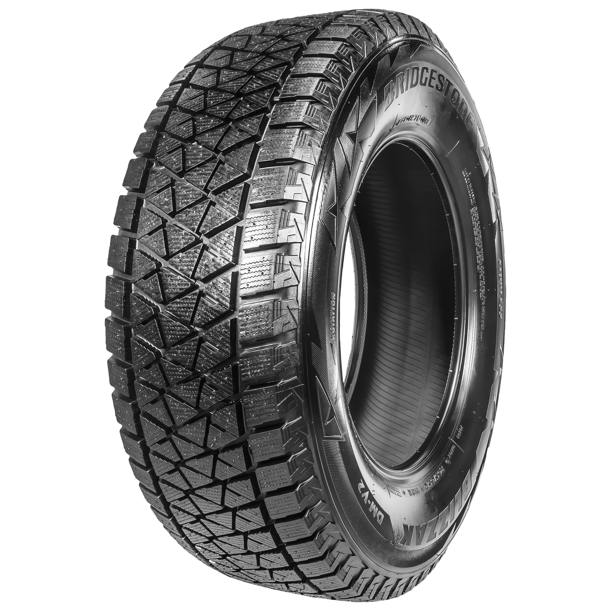 Bridgestone DM-V2(M*S)XL Tl - 235/75/R15 94H - F/F/72Db - Neve Tire-image
