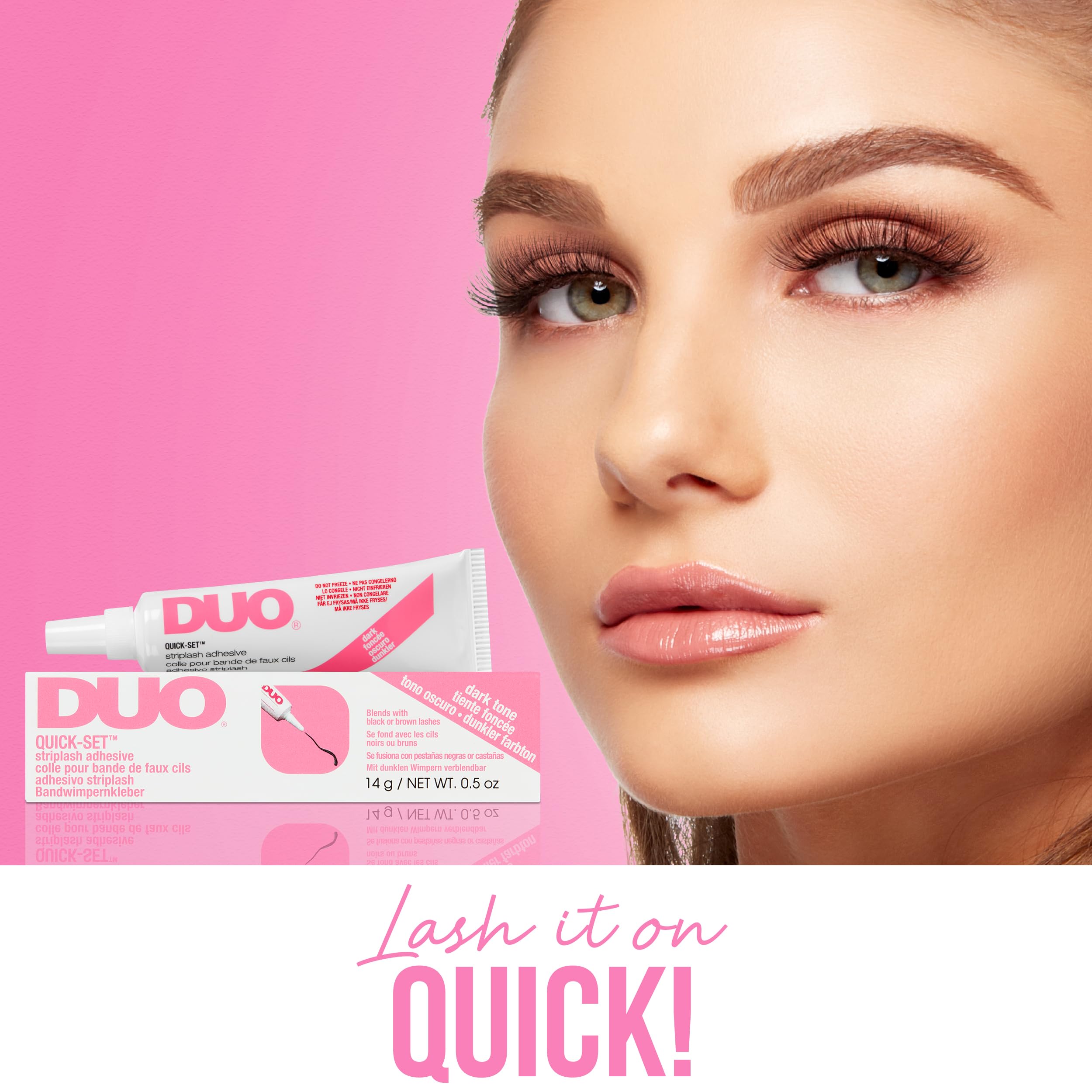 Duo Quick-Set Striplash adesivo, scuro, 14 g (confezione da 1)