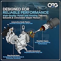 Vista 7 de OEG Parts - Motor de limpiaparabrisas delantero con módulo de tablero de impulsos compatible con Chevrolet Corvette 1997-2004, reemplaza a GM