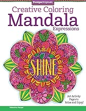 Creative Coloring Mandala Expressions: Art Activity Pages to Relax and Enjoy! (Design Originals)
