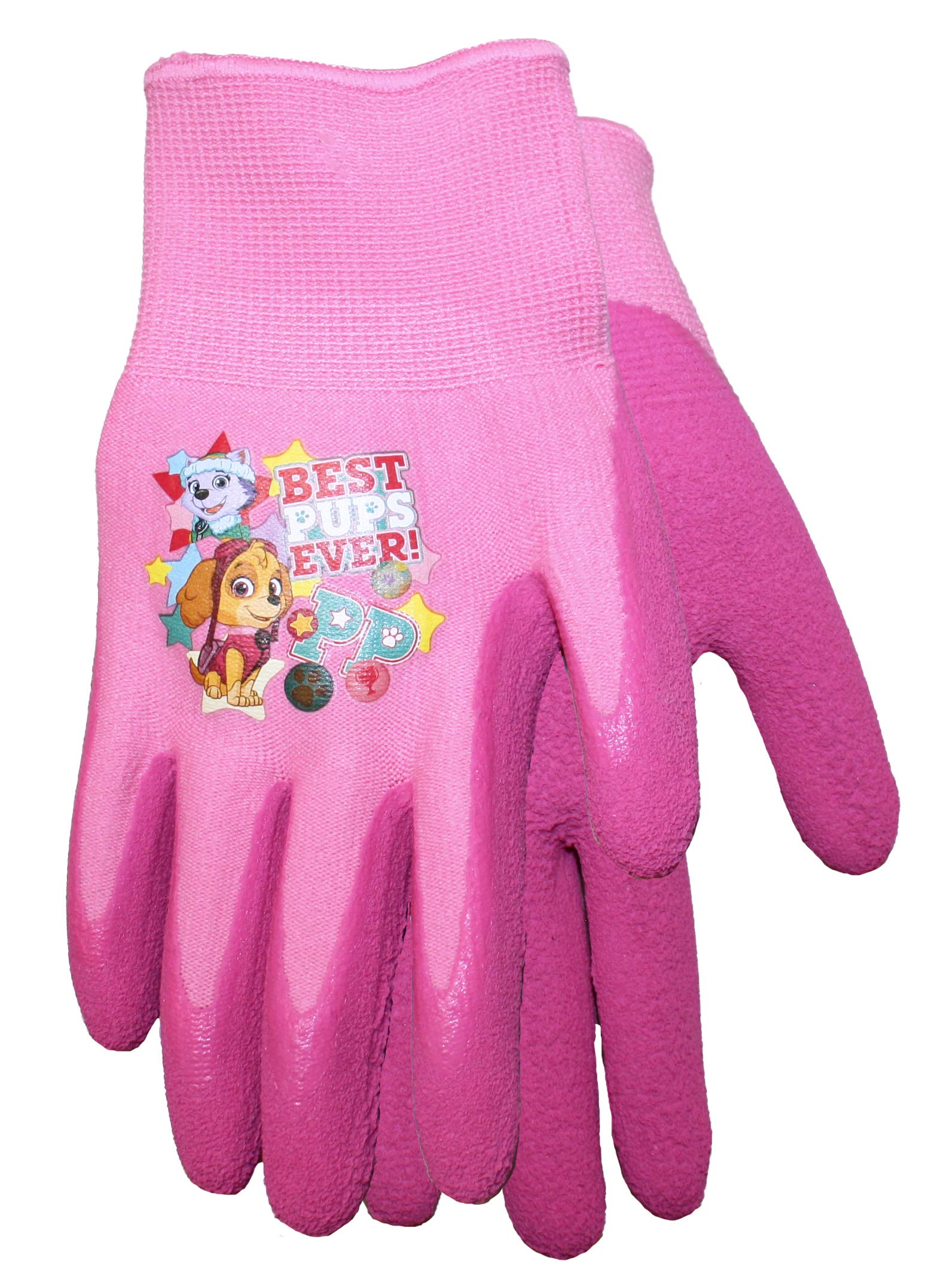 Midwest Quality Gloves Nickelodeon Paw Patrol Girls Kids Garden Gripper Glove, PWG100T, Toddler, 2 Count (Pack of 1) color may vary : Patio, Lawn & Garden