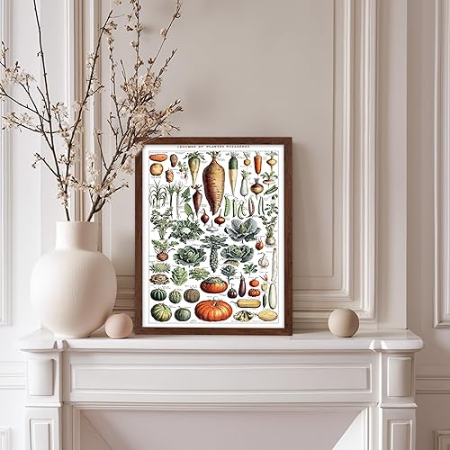 Miniatura 311 de Poster Master Póster vintage de orquídea, estampado de flores retro, arte de pared de plantas exóticas, arte botánico, regalo para hombres y