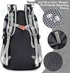 ZOMAKE Packable Hiking Backpack 30L,Lightweight Foldable Backpack Light Daypack for Women Men