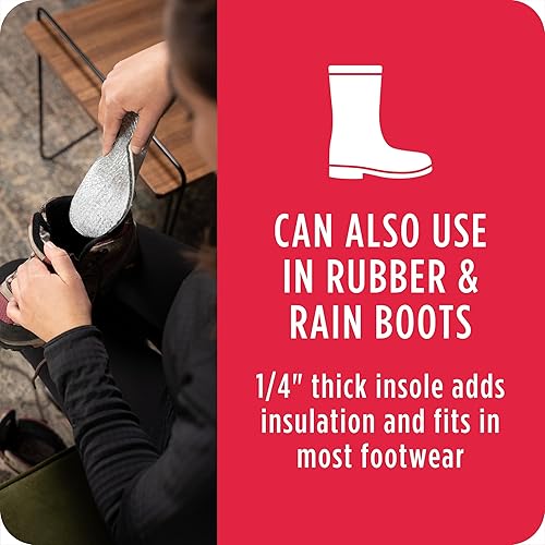 Miniatura 6 de Little Hotties Thermal Insole - Versatile Trim-to-Fit Design, Cold-Resistant, Comfortable Cushioning, One Size Fits Most, for Winter Footwear