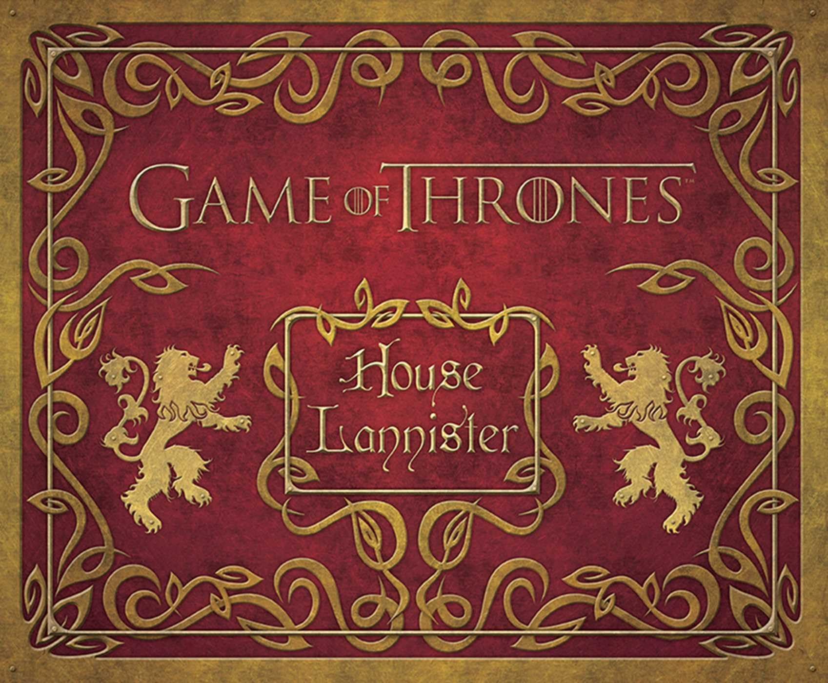 Game of Thrones: House Lannister Deluxe Stationery Set Hardcover – 21 Oct. 2015