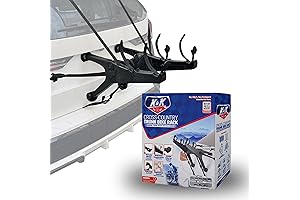K&K Premium Cross-Country Trunk-Mount Bike Rack for Cars, SUVs, and Pickup Trucks