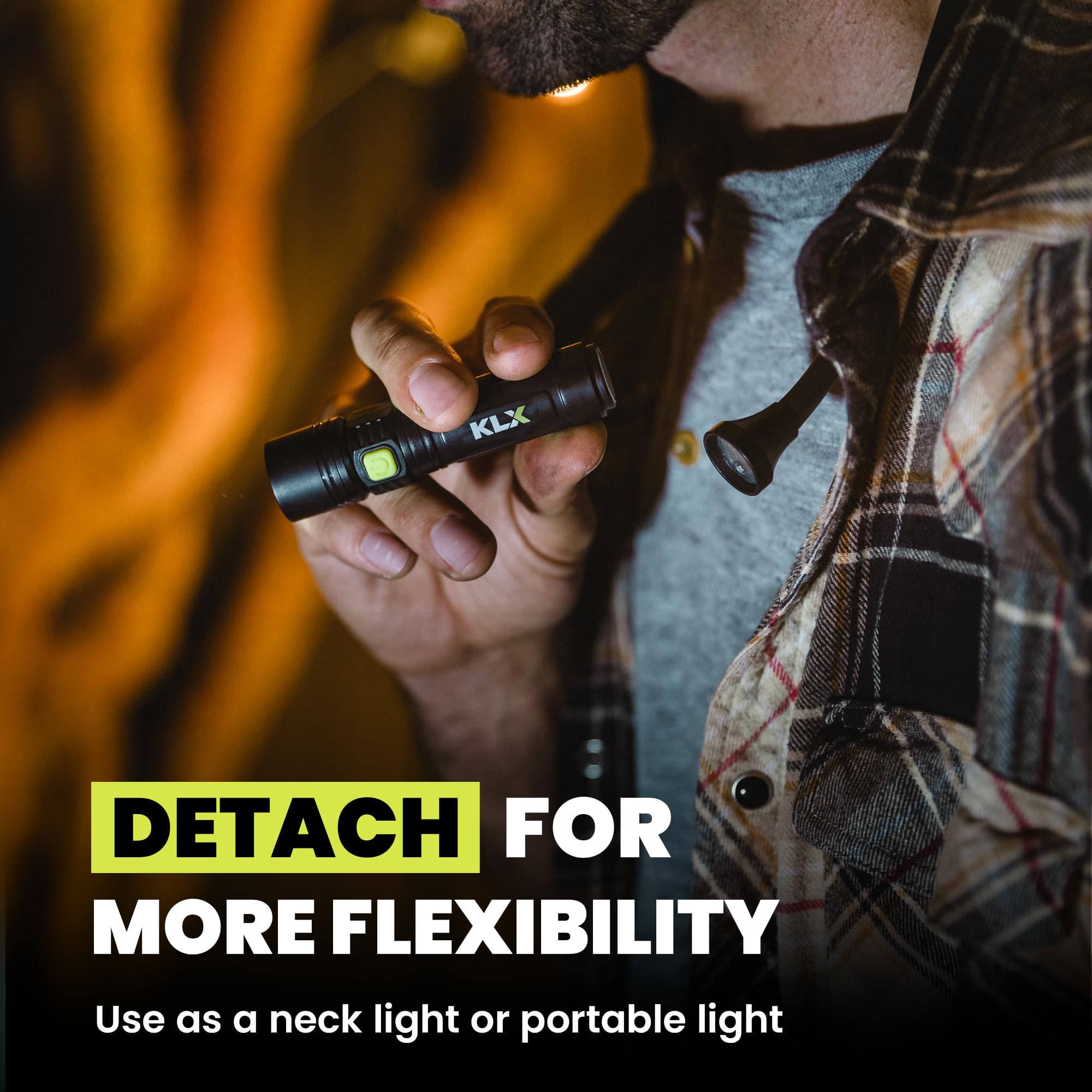 KLX Magnetic Neck Light - Hands-Free Lighting -4