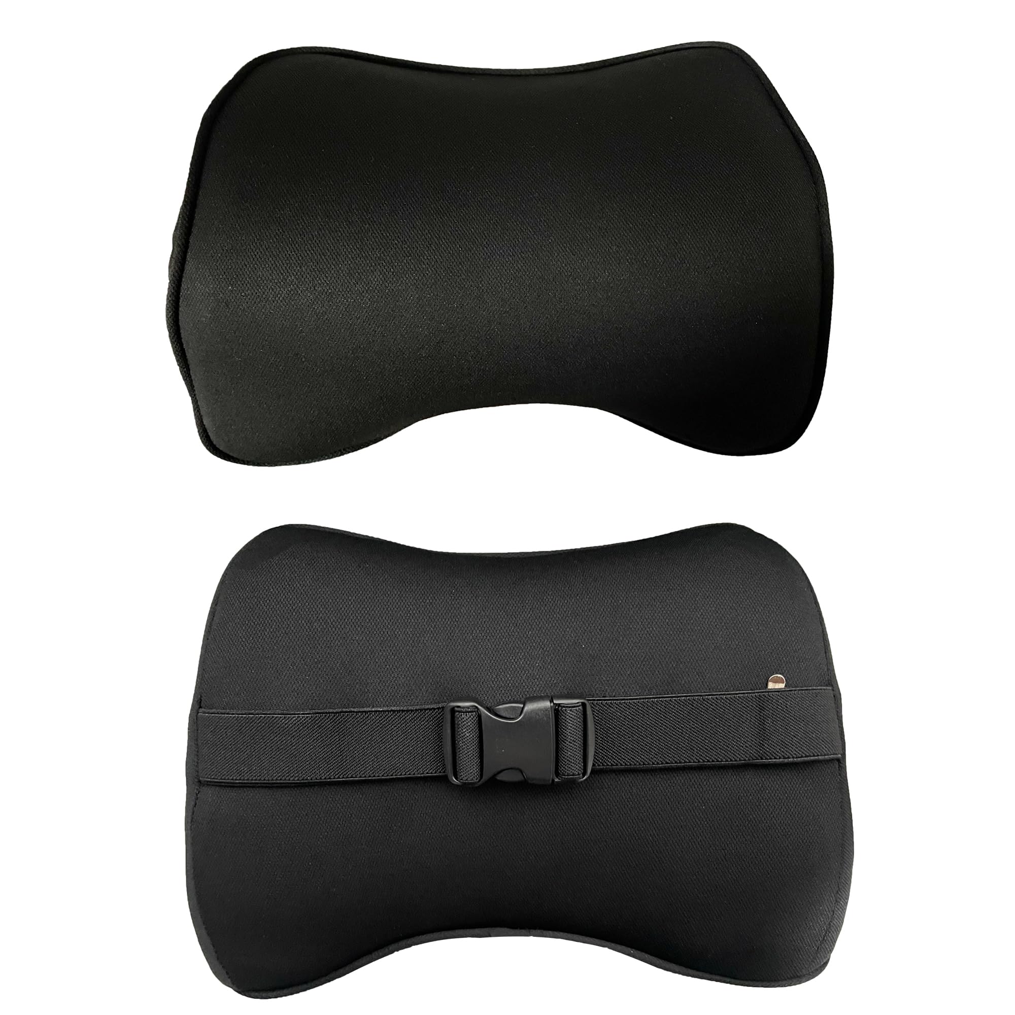 duoyif Auto Kopfstütze Kissen Auto Nackenkissen, Nackenstütze Auto Memory Foam Autositz Nackenkissen, Reisekissen Auto Reise Nackenkissen für Fahren Büro Gaming Sitz, Schützen Sie die Halswirbelsäule