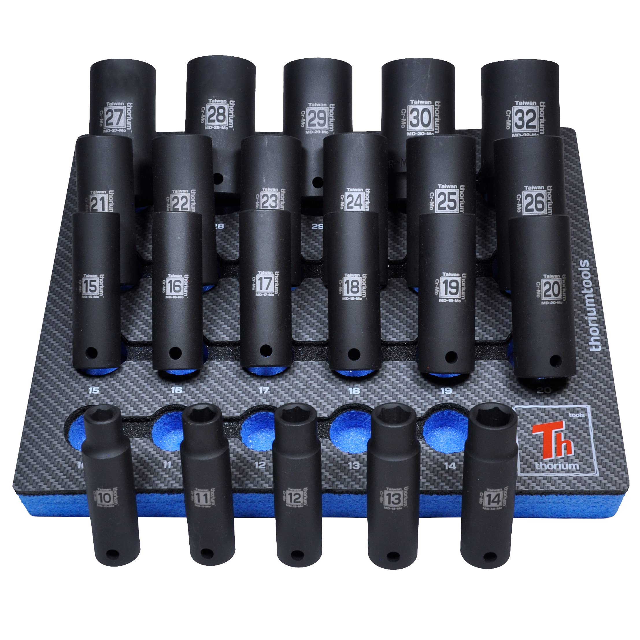 Thorium 22 Piece Cr Mo Metric Impact Socket Set 1 | Desertcart Seychelles