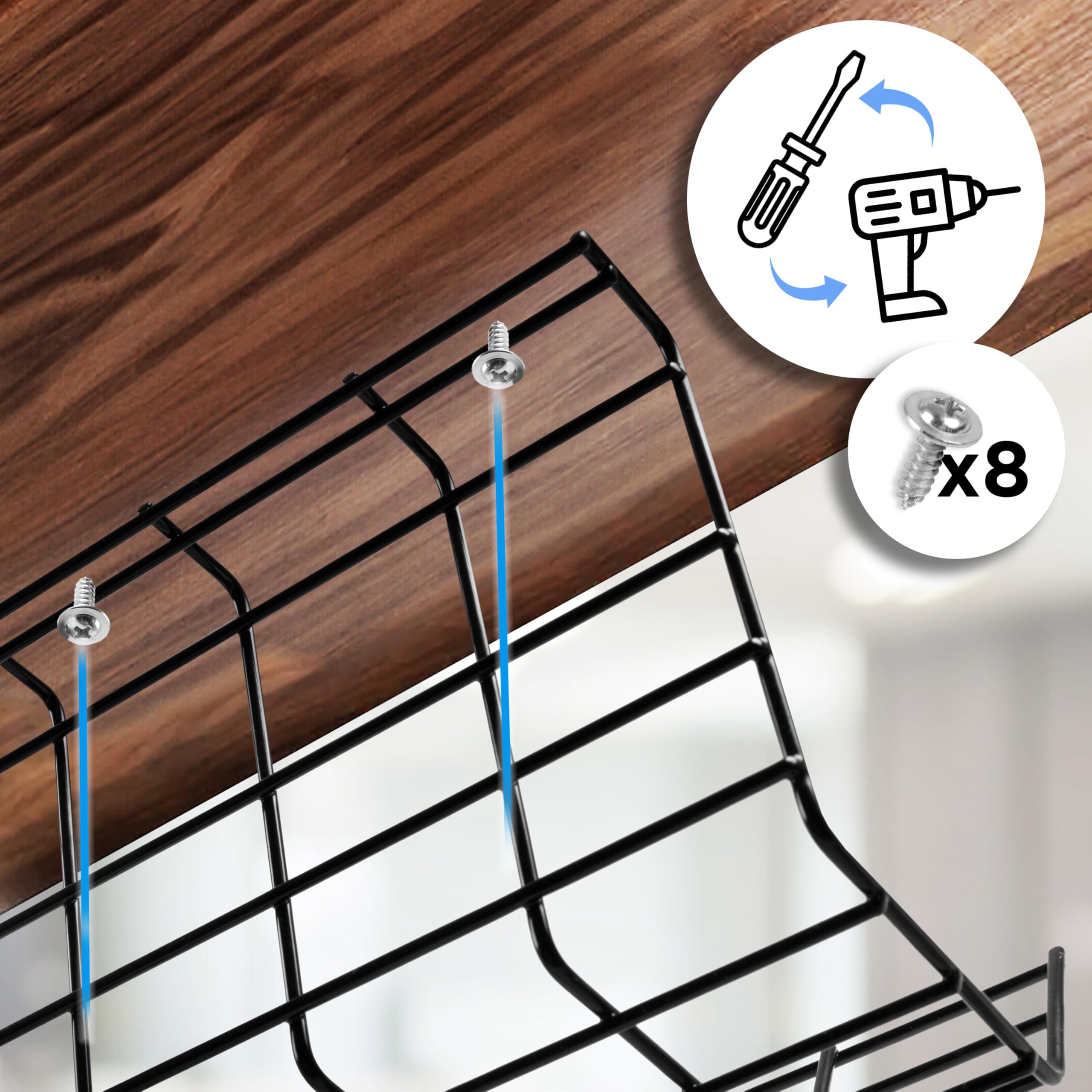 Duronic Under Desk Cable Management CMH1 - Image 3