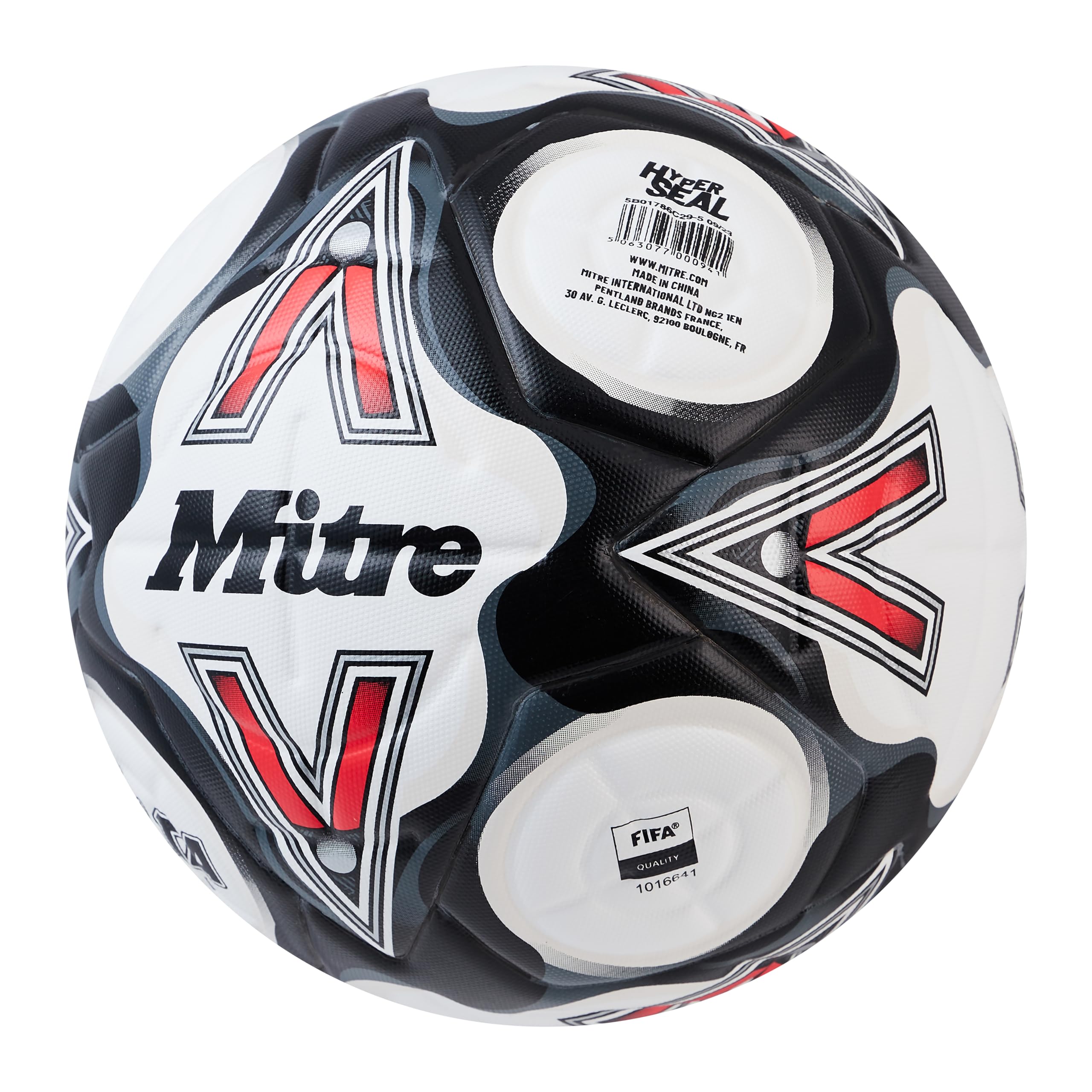 Mitre Delta Pallone da Calcio | Alta Durata | Precisione e Coerenza Migliorate