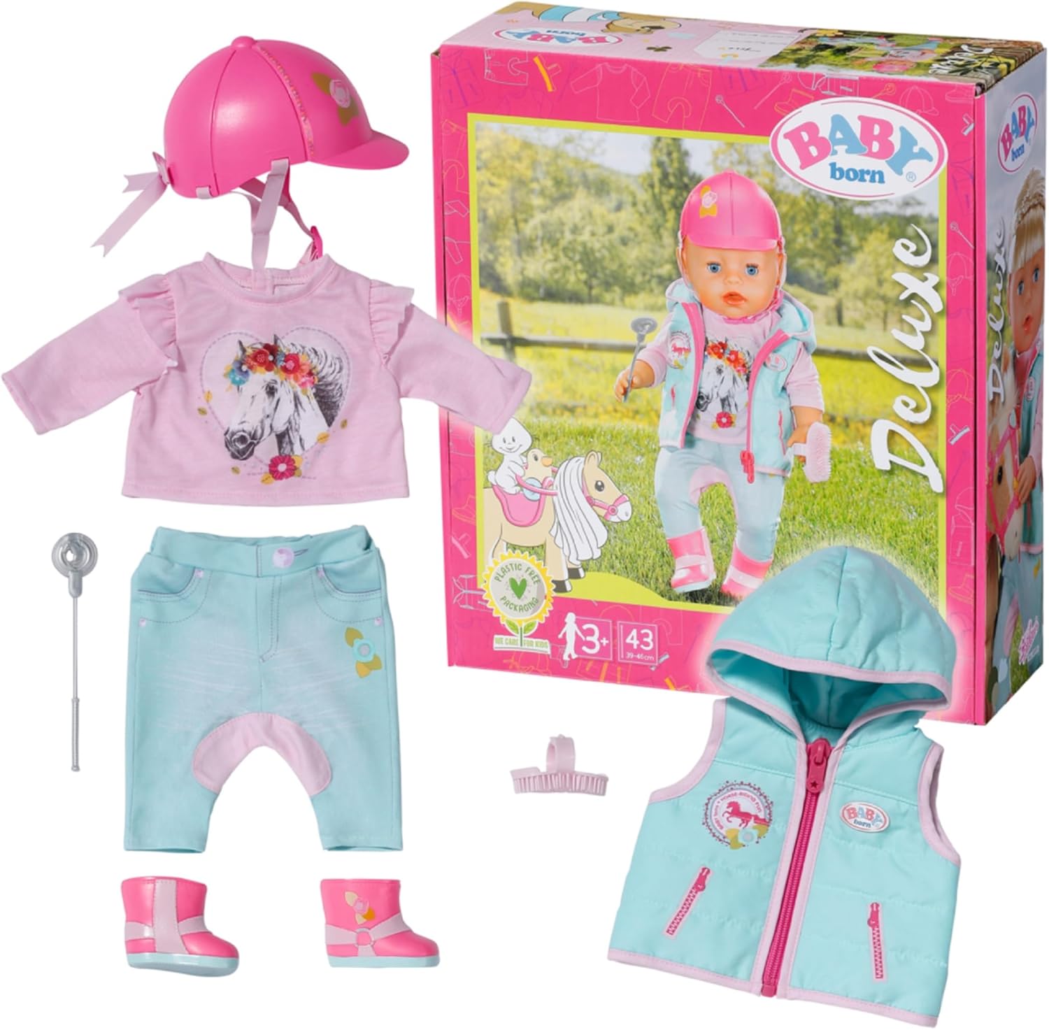 BABY born Deluxe Riding Outfit 43cm