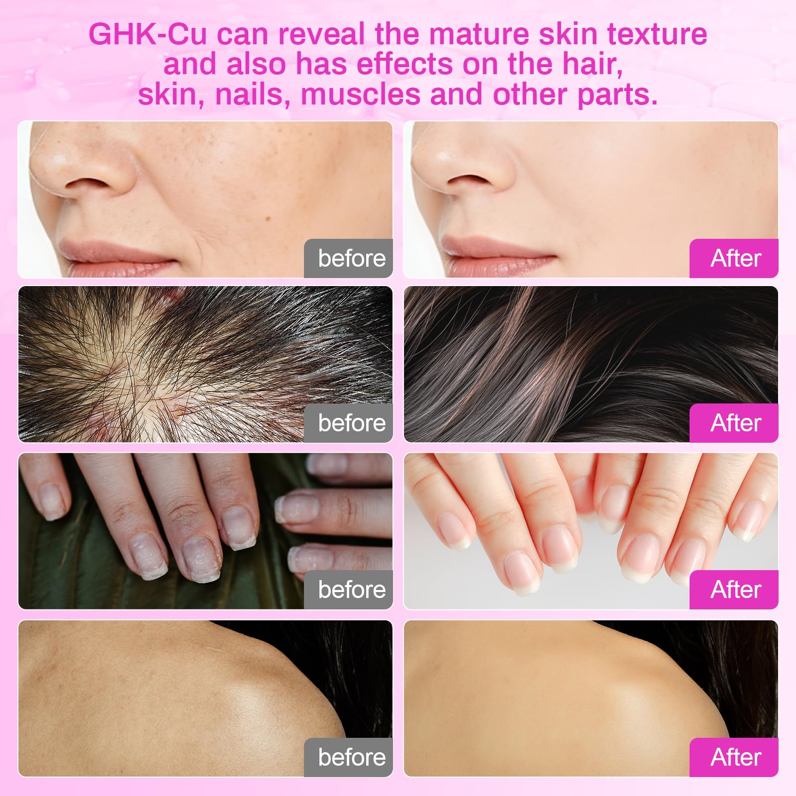 ghk-cu effects on muscle growth GHK-Cu Peptide Capsules – Copper Peptide Supplement for Hair, Skin & Nails  – Natural Cellular Health &