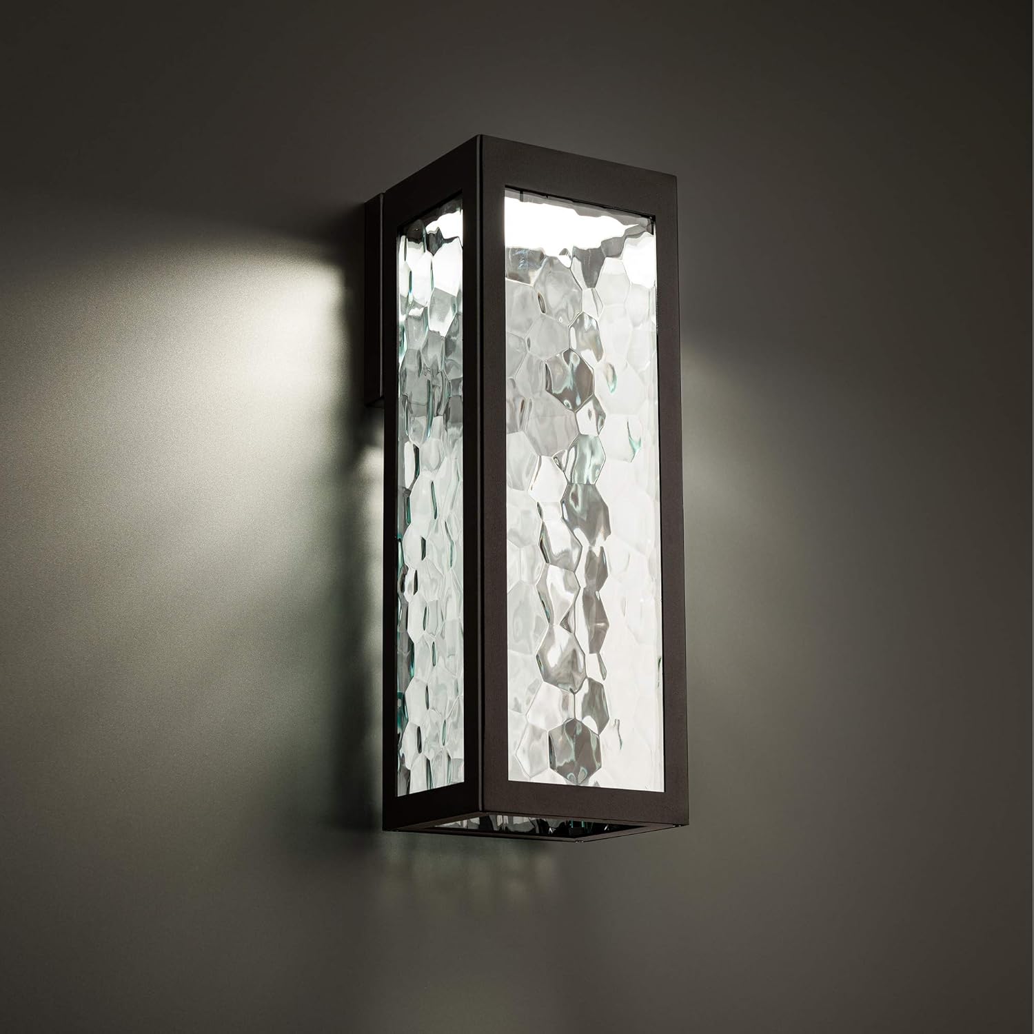 WAC Lighting dweLED, Hawthorne 18in LED Indoor and Outdoor Wall Light 3000K in Black