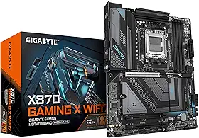 Placa Mãe Gigabyte X870 GAMING X WIFI7 (AM5/4xDDR5/HDMI/DP/M.2/USB 4)