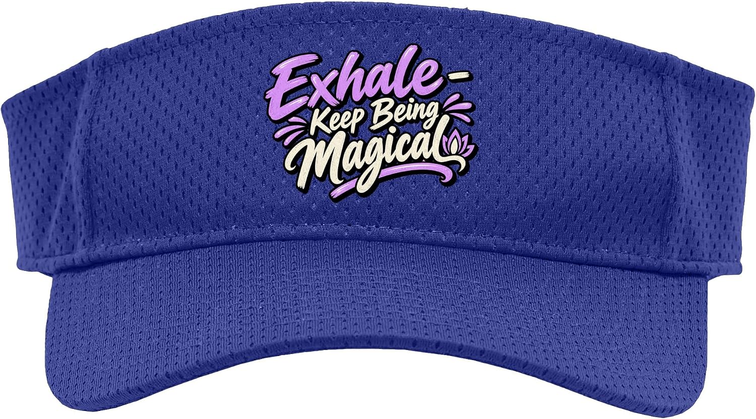 Mindfulness Yogi Magical Yoga Humor Sport Sun Visor