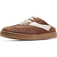 Women's Women's Velmah Faux Shearling Lined Sneaker Mule - Cozy Backless Slip-on Footwear