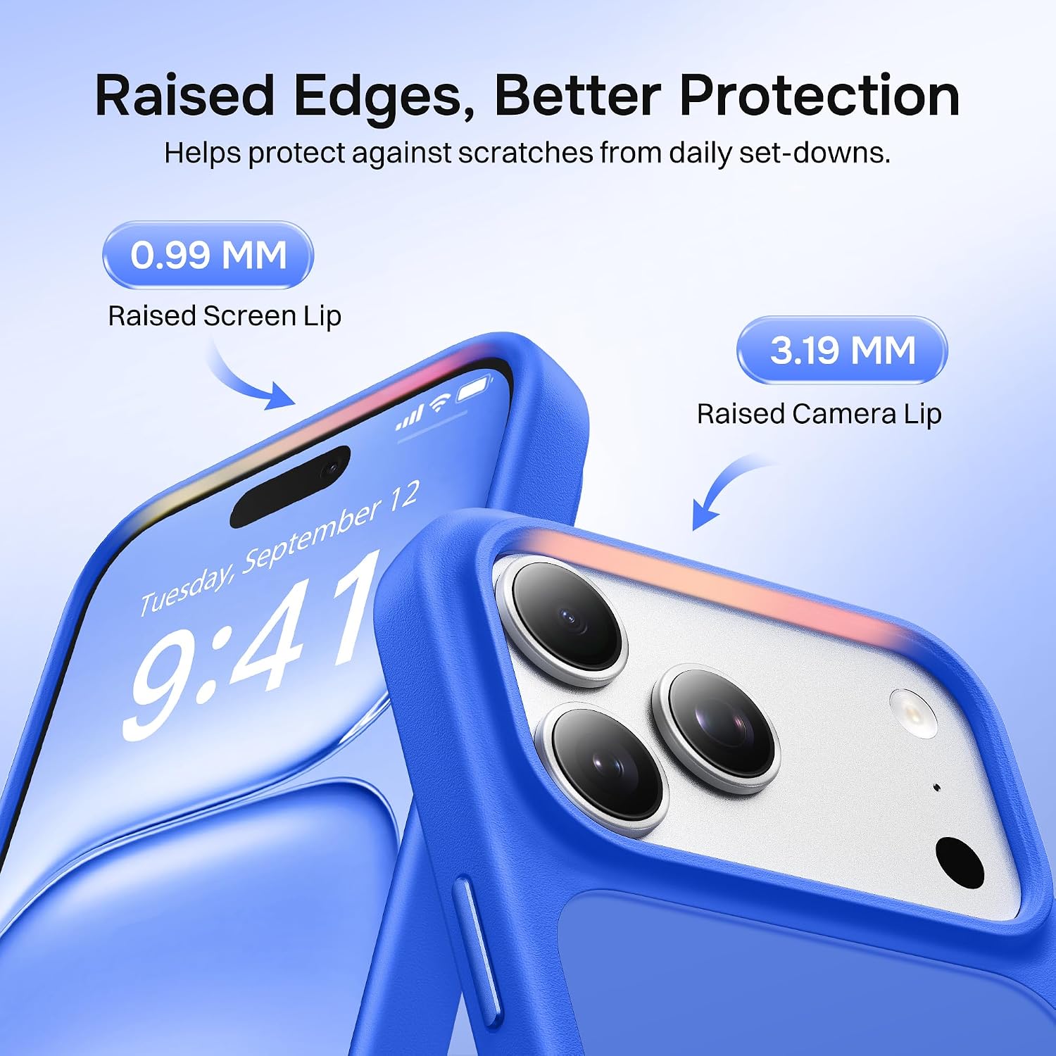 Magnetic for iPhone 18 Pro Max/iPhone 17 Pro Max Case, Klein Blue thumbnail