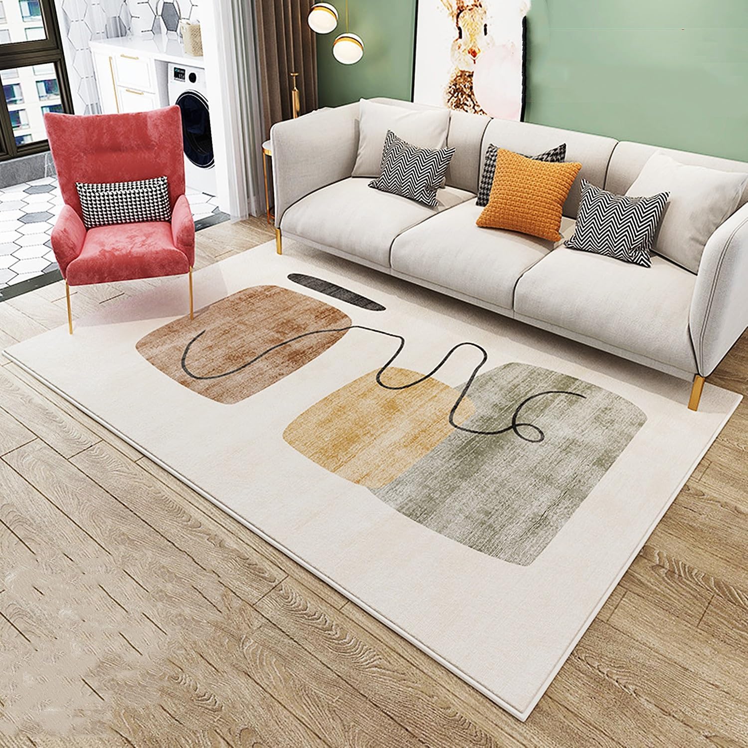 Electric Heated Carpet, Electric Space Heater Area Rug, Heated Floor