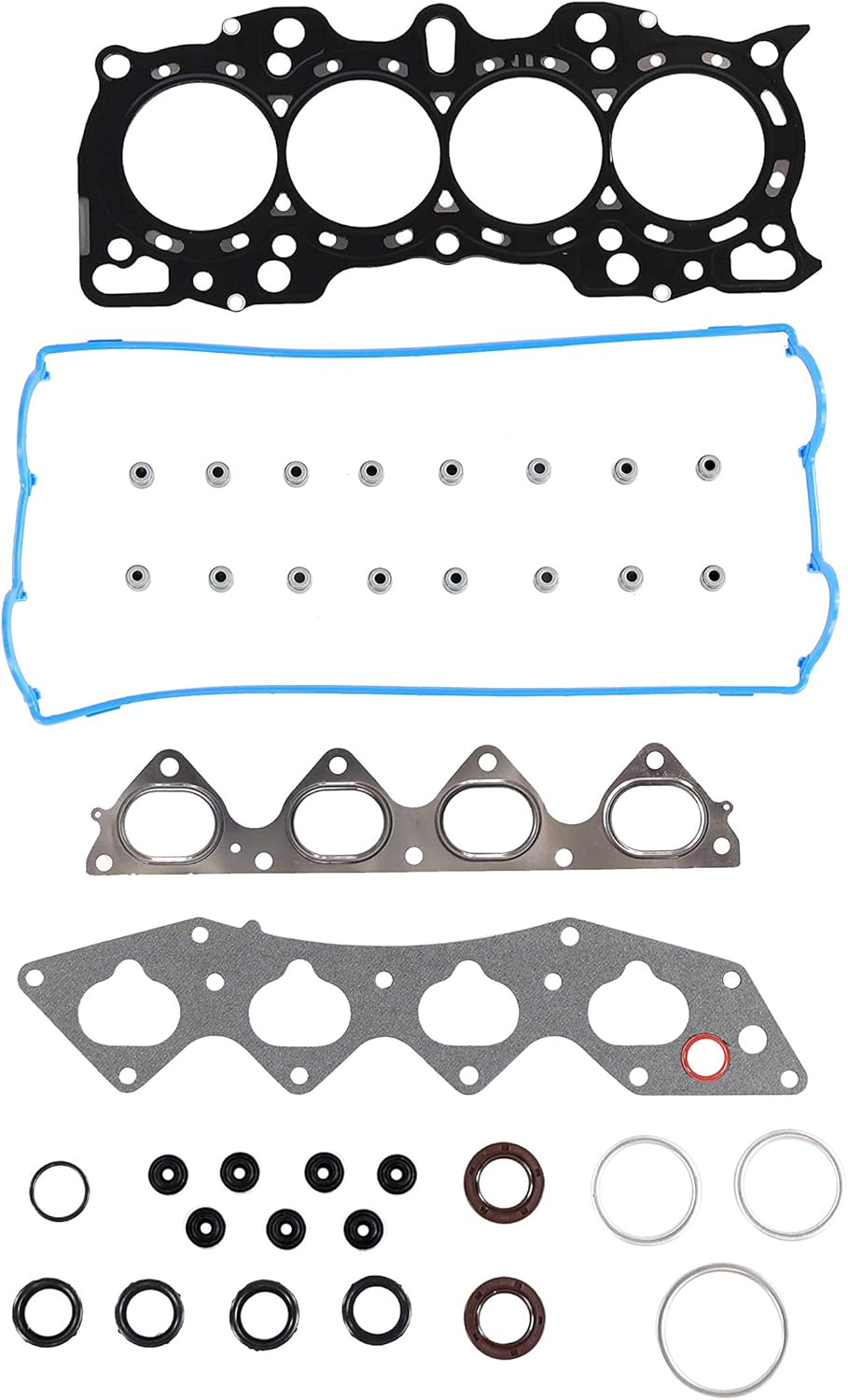 DNJ HGS215 MLS Cylinder Head Gasket Set for 1997-2001 Honda CR-V 2.0L L4 16V DOHC 1972cc
