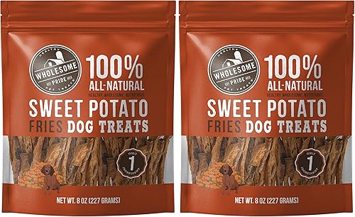 Vista 23 de Wholesome Pride - Caprichos de batata – premios naturales para perros – veganos, sin gluten y sin granos
