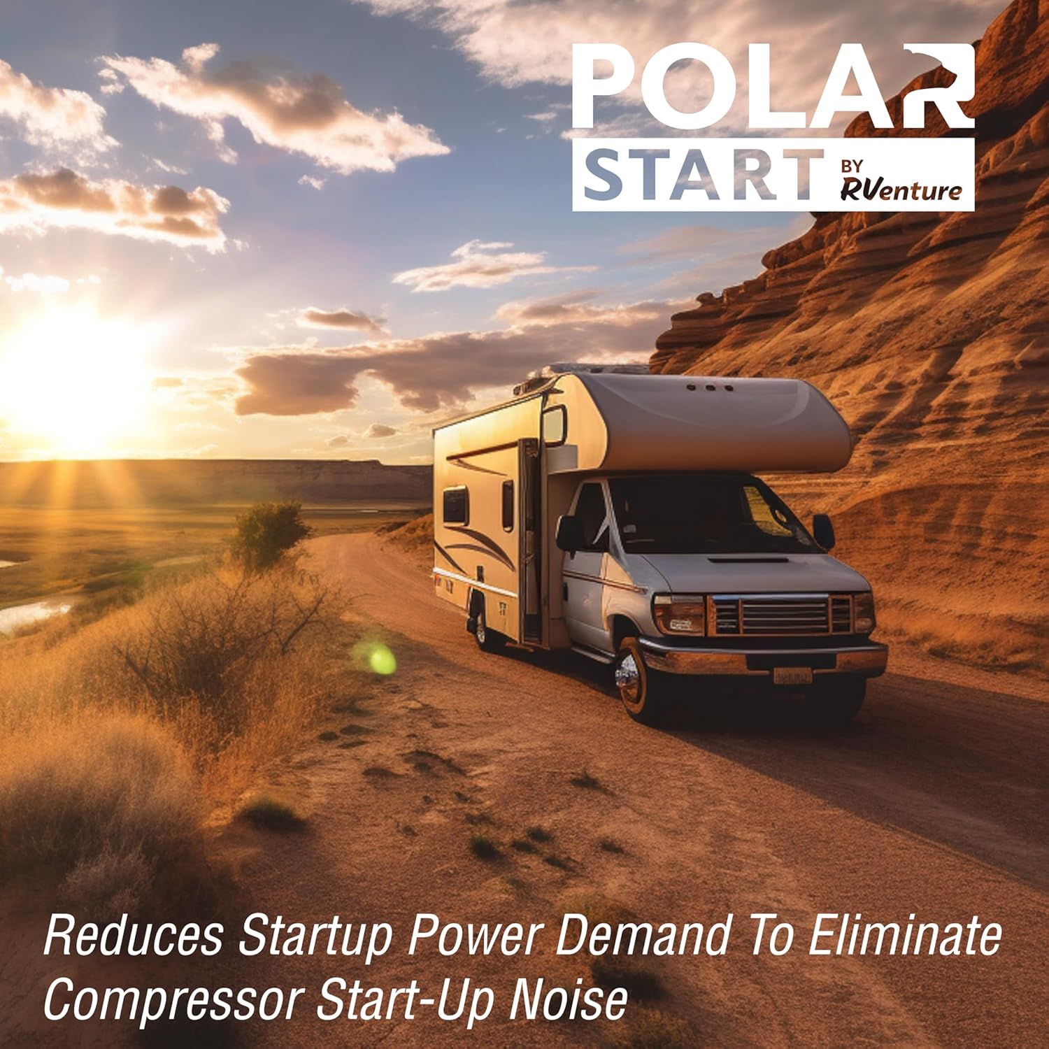 Polar Start, Soft Start Kit for RV Air Conditioner Includes Instructions for Over 70 A/C Models RV AC Silencer with Installation Hardware