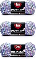 Vista 1 de Red Heart Hilo Super Saver, paquete de 3, Monet 3